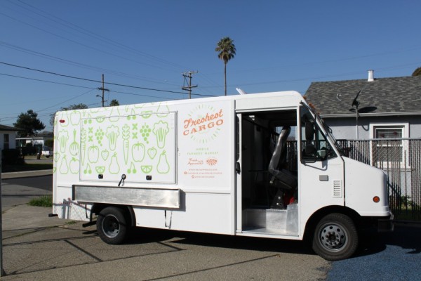 The Freshest Cargo Truck is funded by a USDA grant.